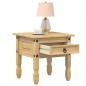 Preview: ARDEBO.de - Beistelltisch Corona 50x50x50 cm Massivholz Kiefer