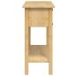 Preview: Konsolentisch Corona 114x34,5x73 cm Massivholz Kiefer