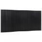 Preview: Paravent Schwarz 165x400 cm Bambus