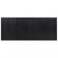 Preview: Paravent Schwarz 165x400 cm Bambus