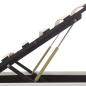 Preview: Bett mit Bettkasten Hydraulisch LED Weiß Kunstleder 90x200cm