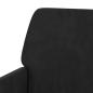 Preview: ARDEBO.de - Sessel Schwarz 62x79x79 cm Samt