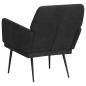 Preview: Sessel Schwarz 62x79x79 cm Samt
