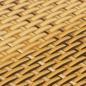 Preview: Balkon-Sichtschutz Hellbraun 1000x80 cm Poly Rattan