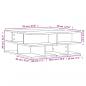 Preview: Couchtisch Sonoma-Eiche 70x70x29 cm Holzwerkstoff