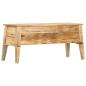 Preview: Aufbewahrungstruhe 99 x 35 x 48 cm Massivholz Mango