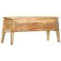 Preview: Aufbewahrungstruhe 99 x 35 x 48 cm Massivholz Mango