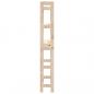 Preview: Toilettenregal 63x26x171 cm Massivholz Kiefer