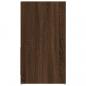 Preview: Badschrank Braun Eichen-Optik 60x33x61 cm Holzwerkstoff