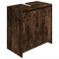 Preview: Badschrank Räuchereiche 60x33x61 cm Holzwerkstoff