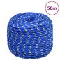 Preview: Bootsseil Blau 8 mm 50 m Polypropylen