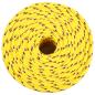Preview: Bootsseil Gelb 6 mm 100 m Polypropylen