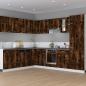 Preview: Hängeschrank Räuchereiche 29,5x31x60 cm Holzwerkstoff