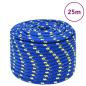 Preview: Bootsseil Blau 12 mm 25 m Polypropylen