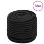 Preview: ARDEBO.de - Bootsseil Schwarz 16 mm 50 m Polypropylen
