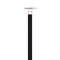Preview: Arbeitsseil Schwarz 2 mm 100 m Polyester
