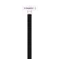 Preview: Arbeitsseil Schwarz 2 mm 100 m Polyester