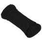 Preview: Arbeitsseil Schwarz 5 mm 50 m Polyester