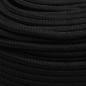 Preview: Arbeitsseil Schwarz 10 mm 100 m Polyester