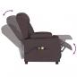 Preview: Massagesessel Elektrisch Dunkelbraun Stoff