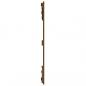 Preview: Wand-Kopfteil Honigbraun 127,5x3x90 cm Massivholz Kiefer