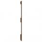 Preview: Wand-Kopfteil Honigbraun 140x3x90 cm Massivholz Kiefer