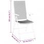 Preview: 5-tlg. Garten-Essgruppe Schwarz Poly Rattan