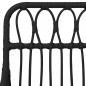 Preview: 9-tlg. Garten-Essgruppe Schwarz Poly Rattan