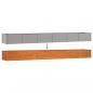 Preview: Hochbeet Rostig 480x80x45 cm Cortenstahl