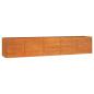 Preview: Hochbeet Rostig 400x80x77 cm Cortenstahl