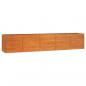 Preview: Hochbeet Rostig 400x80x77 cm Cortenstahl