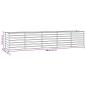 Preview: Hochbeet Rostig 400x80x77 cm Cortenstahl