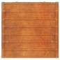 Preview: Hochbeet Rostig 400x80x77 cm Cortenstahl