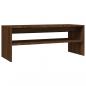 Preview: Couchtisch Braun Eichen-Optik 100x40x40 cm Holzwerkstoff