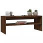 Preview: Couchtisch Braun Eichen-Optik 100x40x40 cm Holzwerkstoff