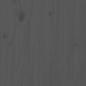 Preview: Massivholzbett Grau 90x200 cm Kiefer