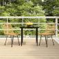 Preview: ARDEBO.de - 3-tlg. Garten-Essgruppe Poly Rattan
