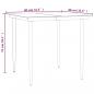 Preview: 5-tlg. Garten-Essgruppe Schwarz Poly Rattan