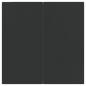 Preview: 3-tlg. Garten-Essgruppe Schwarz Poly Rattan
