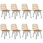Preview: 9-tlg. Garten-Essgruppe Poly Rattan