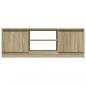 Preview: TV-Schrank mit Tür Sonoma-Eiche 102x30x36 cm