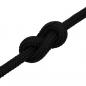 Preview: Arbeitsseil Schwarz 16 mm 50 m Polyester