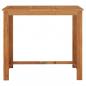 Preview: Garten-Bartisch 120x60x105 cm Massivholz Akazie