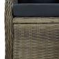 Preview: 5-tlg. Garten-Essgruppe Braun Poly Rattan
