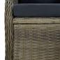 Preview: 7-tlg. Garten-Essgruppe Braun Poly Rattan