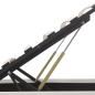 Preview: Bett mit Bettkasten Hydraulisch LED Weiß Kunstleder 140x200 cm 