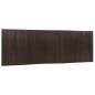 Preview: Paravent Dunkelbraun 165x600 cm Bambus
