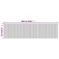 Preview: Paravent Dunkelbraun 165x600 cm Bambus