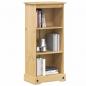 Preview: ARDEBO.de - Bücherregal Corona 46x29x100 cm Massivholz Kiefer