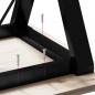 Preview: Couchtisch-Gestell in Y-Form 140x30x43 cm Gusseisen
